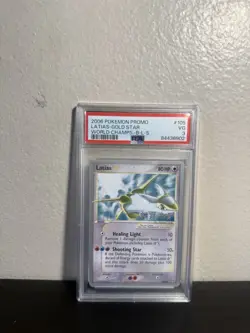 2006 POKEMON WORLD CHAMPIONSHIPS PROMO B-L-S #105 LATIAS-GOLD STAR PSA 3 - Image 1