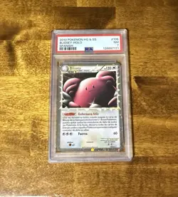 2010 POKEMON HEARTGOLD & SOULSILVER SPANISH #106 BLISSEY-HOLO PSA 7 - Image 1
