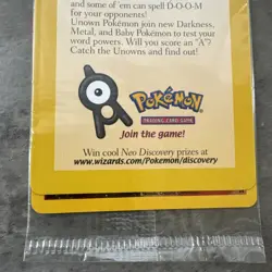 Entei #34 Reverse Holo 2001 Pokemon Neo Discovery Black Star PROMO NEW SEALED!!! - Image 3