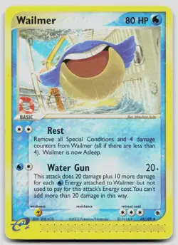 Wailmer 48/109 Ruby & Sapphire Pokemon MP - Image 1