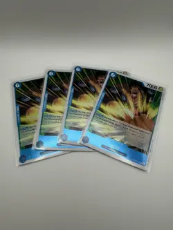 Jozu OP08-047 Two Legends Foil 4x Playset English One Piece TCG NM - Image 1