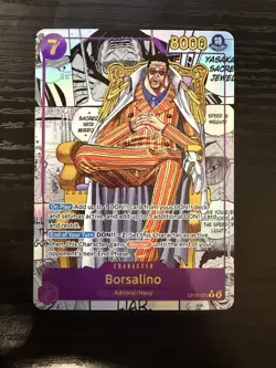 Borsalino Op16-073 MANGA One Piece Tcg ENGLISH ALT Pack Fresh - Image 1
