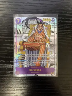 Borsalino Op16-073 MANGA One Piece Tcg ENGLISH ALT Pack Fresh - Image 2