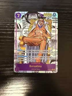 Borsalino Op16-073 MANGA One Piece Tcg ENGLISH ALT Pack Fresh - Image 5