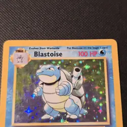 Pokemon Card - Blastoise #2/102 - Rare Holo WOTC Base Set Vintage 1999 - MP-HP - Image 4