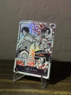 ST30-001 Luffy & Ace leader AA (Parallel) One Piece Card Game ENGLISH - Image 4