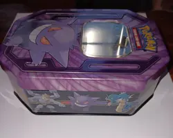 Pokemon Champions GENGAR Trading Card Tin Collectible 2016 TIN ONLY - EMPTY 820650102851 - Image 5