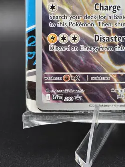 Thundurus 209 Sv: Scarlet & Violet Holo Sealed Promo Pokemon Card NM 2025 - Image 4