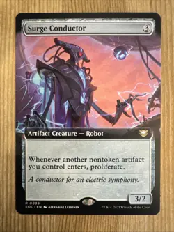 Surge Conductor - Extended Art - Edge of Eternities - EOC R 0039 - Image 1