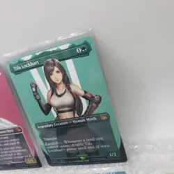 Magic The Gathering Final Fantasy Borderless Character Lot (Yuna, Tifa, more) - Image 5