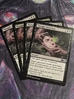 MTG 4x Thought Distortion # 117 Core Set 2020 M20 Magic the Gathering x4 NM - Image 1