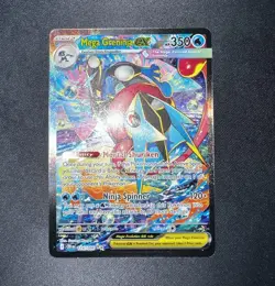 116/086 Mega Greninja EX Full Art Holo XY BREAKpoint Ultra Rare Pokemon TCG - Image 1