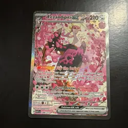 Fezandipiti ex 288/217 Scarlet & Violet Rare Full Art Holo English 2026 210HP - Image 1