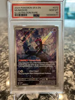Pokemon TCG Munkidori 072/064 SV Shrouded Fable Illustration Rare - Image 1