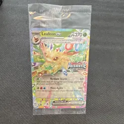The Pokemon Company Glaceon ex 026/131 Promo Holo 270 HP English EX SEALED - Image 1