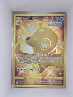 Pokemon TCG Octillery Sword & Shield - Battle Styles 178/163 Holo Secret Rare 17 - Image 1
