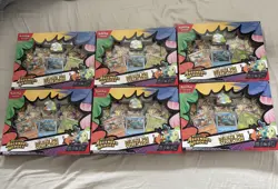 Pokemon TCG | X6 Ascended Heroes First Partners Deluxe Pin Collection | Sealed | - Image 1