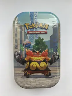 Pokemon TCG Lumiose City Mini Tin Emboar & Inkay | Brand New & Sealed ✅ - Image 1