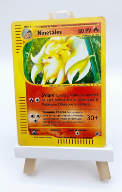 Ninetales - Holo - Expedition Base Set 21/165 - LP - ITALIAN - Pokemon TCG - Image 2