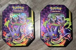 X2 Pokemon Mega Gengar ex Tim Mega Evolution Moonlit Night NEW SEALED Lot Of 2 - Image 1