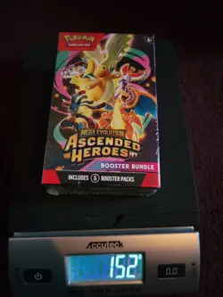 ‼VERY HEAVY‼ 152g Pokemon Ascended Heroes Booster Bundle SEALED - Image 1