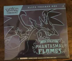 Pokemon Mega Evolution Phantasmal Flames Elite Trainer Box ETB Sealed NM 🔥 - Image 1
