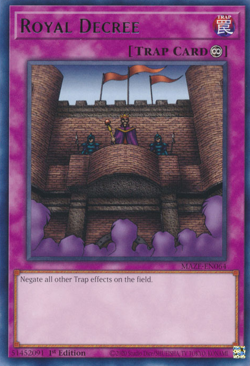Royal Decree MAZE-EN064 1st ED Yu-Gi-Oh! - Image 1