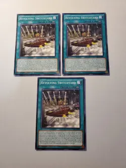 Yugioh - Revolving Switchyard TDIL-EN092 NM 1st ed Common x3 - Image 1