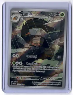 Crustle - 183/182 Illustration Rare Holo NM Pokemon SV04: Paradox Rift - Image 1