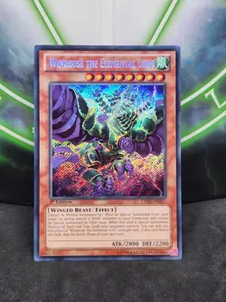 Yugioh Windrose the Elemental Lord LTGY-EN037 Secret Rare 1st Edition NM - Image 1