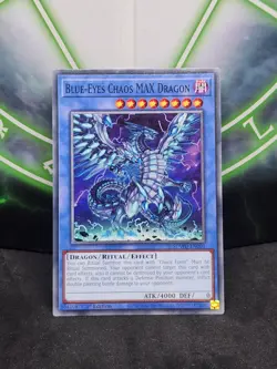 Yugioh Blue-Eyes Chaos MAX Dragon SDWD-EN009 Common 1st Edition NM - Image 1