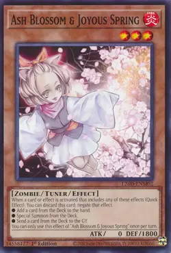 Yugioh L26D-ENM02 - Ash Blossom & Joyous Spring - Common - Image 1