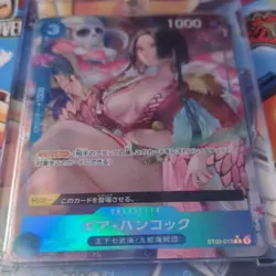 Bandai One Piece CCG Boa Hancock ST03 Foil Character ST03-013 1000 HP 3 Cost - Image 2