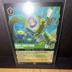 Disney Lorcana TCG Buzz Lightyear - Jungle Ranger Legendary Non-Foil 84/204 EN - Image 1