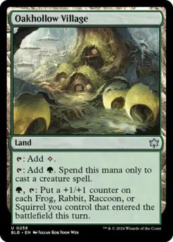 Oakhollow Village - Near Mint MTG Bloomburrow - Image 1
