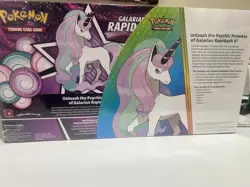 Pokemon Galarian Rapidash V Box + Promo Card and sealed packs 820650100512 - Image 4