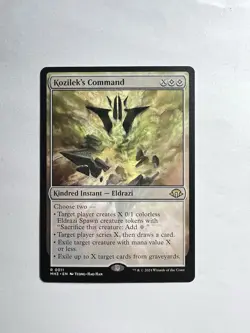 Kozilek's Command Modern Horizons 3 Rare Kindred Instant Colorless MTG - Image 1