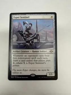 Magic: The Gathering Esper Sentinel Esper Sentinel Rare Regular - Image 1