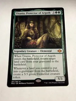 Magic: The Gathering Titania, Protector of Argoth Titania, Mythic Regular - Image 1