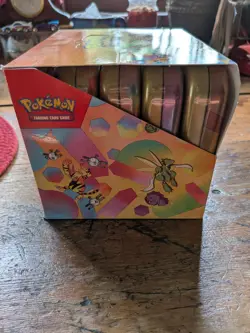 Pokemon 151 Mini Tin Display Box - New Factory Sealed (10 Tins) 20 Packs - Image 3