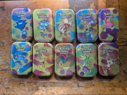 Pokemon 151 Mini Tin Display Box - New Factory Sealed (10 Tins) 20 Packs - Image 5