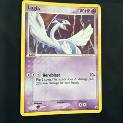 Pokemon Lugia 29/115 nonfoil Rare Unseen Forces LP - Image 1