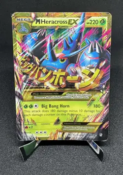 Pokemon TCG Mega-Heracross-EX Furious Fists 5/111 Holo Holo Rare ex - HP - Image 1