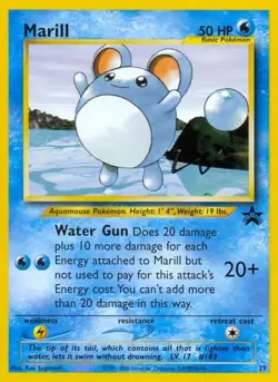 Pokemon Marill Black Star Promo 29 Sealed WOTC Vintage - Image 3