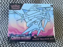 Chaos Rising Pokemon Center Elite Trainer Box | New & Sealed | Fast Ship 🚛 📦💨 - Image 1