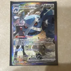 Pokemon TCG Steven's Metagross ex 289/217 Secret Rare Full Art Holo EX - Image 1