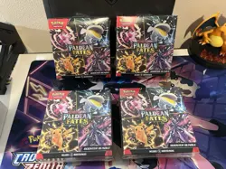 Pokemon TCG: Scarlet & Violet Paldean Fates Booster Bundle New & Sealed Lot Of 4 - Image 1
