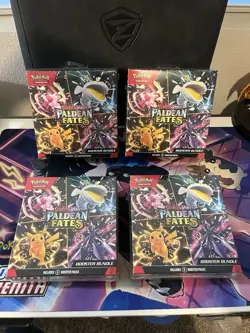Pokemon TCG: Scarlet & Violet Paldean Fates Booster Bundle New & Sealed Lot Of 4 - Image 2