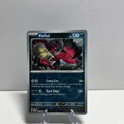 Yveltal 118/182 Reverse Holo Rare Pokemon TCG S&V Paradox Rift - Image 1