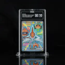 2025 POKEMON PFL EN-PHANTASMAL FLAMES SPECIAL ILLUSTRATION RARE ROTOM EX TAG 10 - Image 1